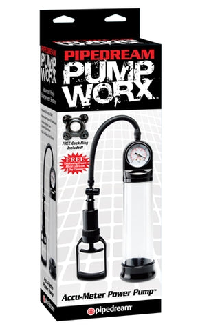 Pump Worx Accu-Meter Power Pump - Black