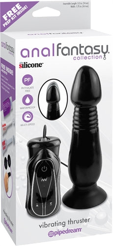 Anal Fantasy Collection Vibrating Thruster - Black
