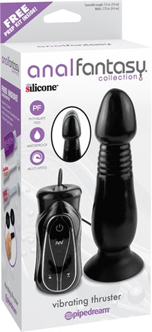 Anal Fantasy Collection Vibrating Thruster - Black