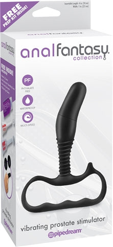 Anal Fantasy Collection Vibrating Prostate  Stimulator - Black
