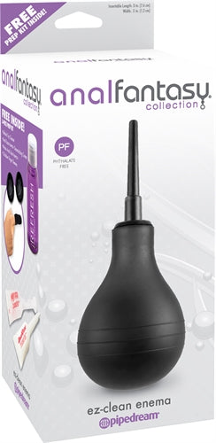 Anal Fantasy Collection Clean Enema - Black