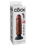 King Cock 6" Vibrating Cock