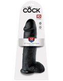King Cock 12 Inch Cock With Balls