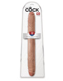 King Cock 16" Thick Double Dildo