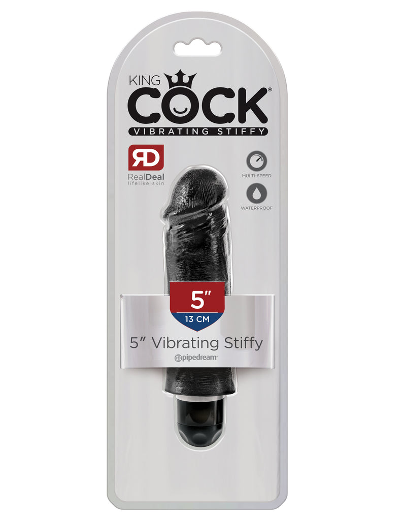 King Cock 5" Vibrating Stiffy