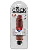 King Cock 6" Vibrating Stiffy