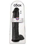 King Cock 15" Cock With Balls -