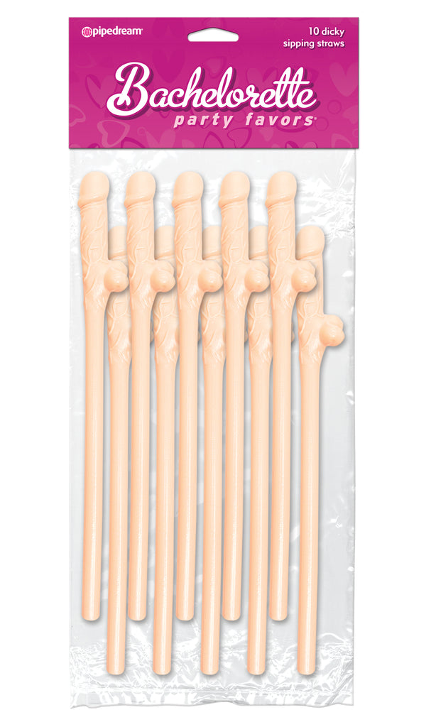 Bachelorette Party Favors 10 Dicky Sipping Straws