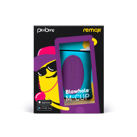 Remoji Blowhole M-Cup - Blue