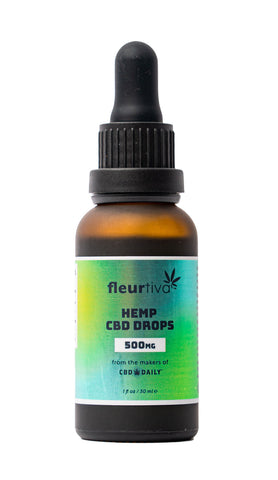 Fleurtiva Hemp CBD Drops 1oz