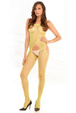 Industrial Net Suspender Bodystocking - One Size -