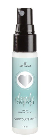 Deeply Love You Throat Relaxing Pray 1oz - Chocolate Mint
