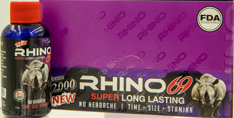 R 69 12k Shot 12ct Display Male Sexual Enhancement 2 Oz