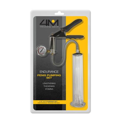 4m Endurance Penis Pumping Set - X 9"