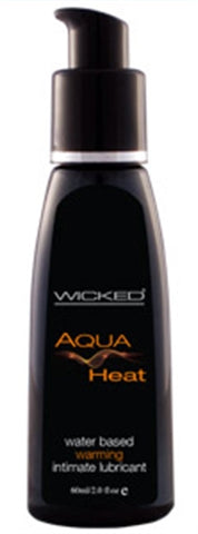 Aqua Heat Water Based Warming Senstion  Lubricant 2 Oz.