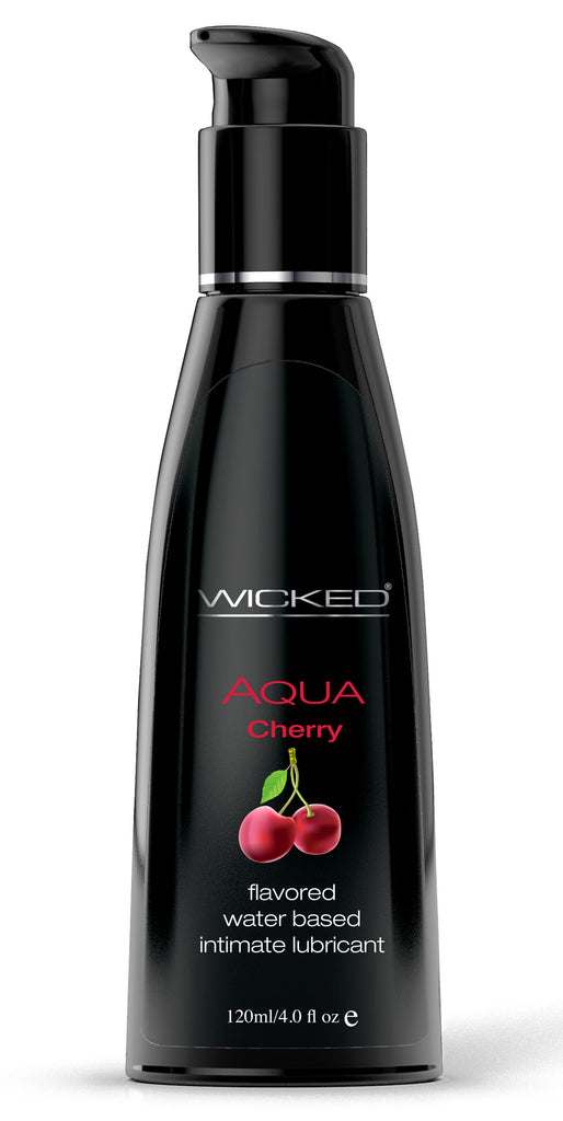 Aqua Cherry Water-Based Lubricant Oz