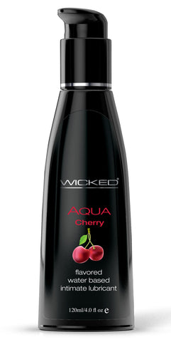 Aqua Cherry Water-Based Lubricant Oz