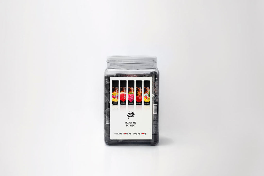 Wet Fun Flavors Assorted 1.0 Fl Oz 36 Pc  Display